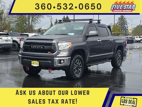 Used 2015 Toyota Tundra Limited w/ Limited Premium Package AWD/4WD image 1