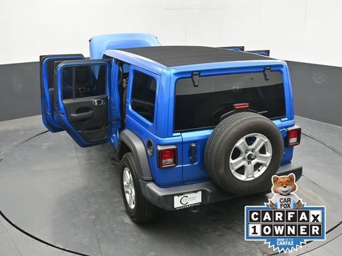 Used 2022 Jeep Wrangler Unlimited Sport w/ Sun And Sound Package AWD/4WD image 74