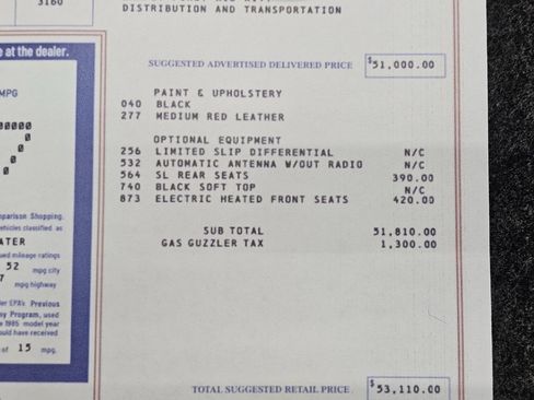 Used 1986 Mercedes-Benz 560 SL image 48