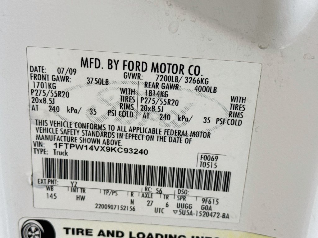 Used 2009 Ford F150 Lariat AWD/4WD image 40