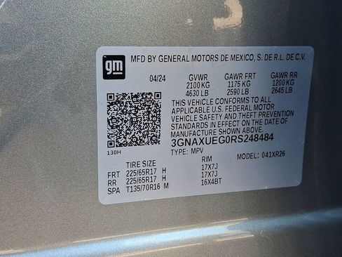 Certified 2024 Chevrolet Equinox LT AWD/4WD image 26