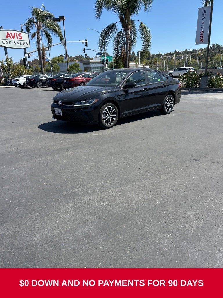 Used 2025 Volkswagen Jetta Sport FWD image 1