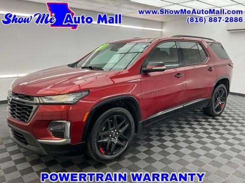 Used 2022 Chevrolet Traverse Premier w/ Redline Edition AWD/4WD image 1