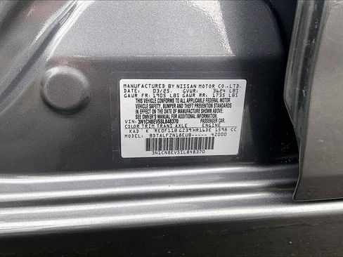 Used 2025 Nissan Versa SV w/ Trunk Package FWD image 18