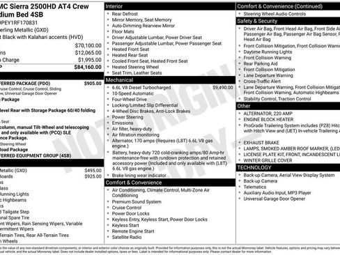 Used 2024 GMC Sierra 2500 AT4 w/ AT4 Preferred Package AWD/4WD image 4