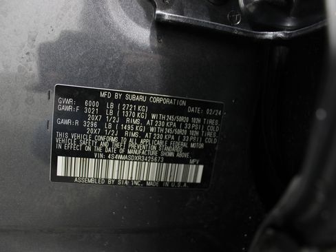 Used 2024 Subaru Ascent Limited AWD/4WD image 38