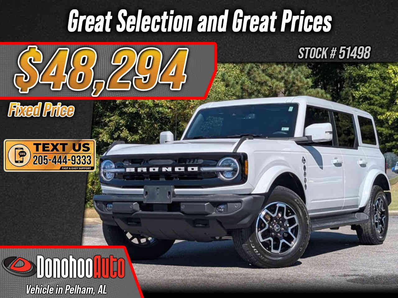 Used 2025 Ford Bronco Outer Banks AWD/4WD image 1