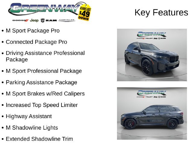 Used 2024 BMW X5 M60i AWD/4WD image 2