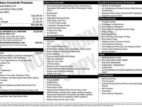 Used 2024 Subaru Crosstrek 2.0i Premium image 24