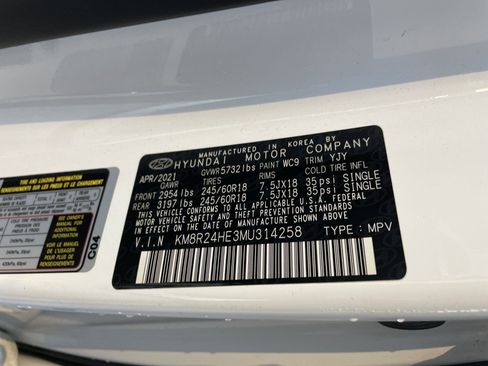 Used 2021 Hyundai Palisade SEL FWD image 41