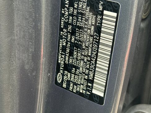 Used 2017 Hyundai Tucson SE image 54