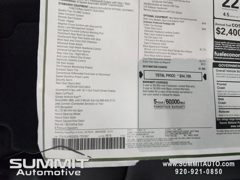 New 2025 Jeep Grand Cherokee Limited w/ Black Appearance Package image 36