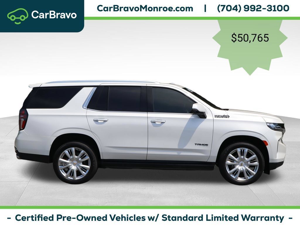 Certified 2022 Chevrolet Tahoe High Country AWD/4WD image 8