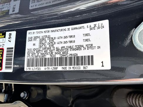 Certified 2024 Toyota Tacoma TRD Off-Road w/ TRD Off Road Upgrade Package image 36