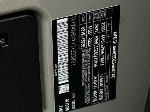 New 2026 Mercedes-Benz Sprinter 144 Cargo image 38