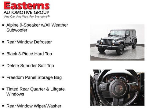 Used 2016 Jeep Wrangler Unlimited Sport w/ Quick Order Package 24S AWD/4WD image 11