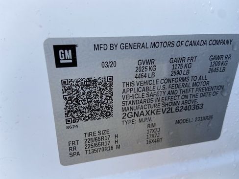 Used 2020 Chevrolet Equinox LT FWD image 33