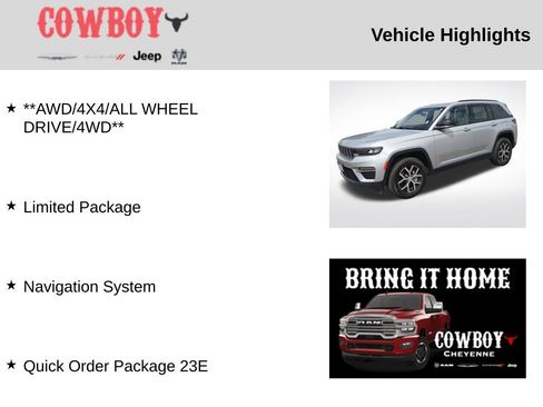 Used 2024 Jeep Grand Cherokee Limited AWD/4WD image 5