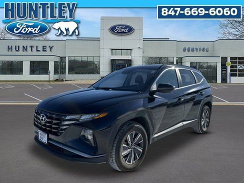 Used 2022 Hyundai Tucson Blue image 1