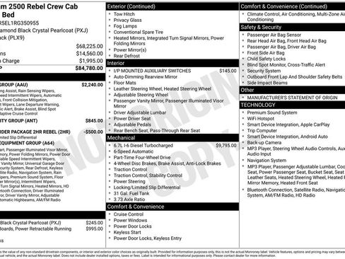 Used 2024 RAM 2500 Rebel w/ Safety Group AWD/4WD image 1