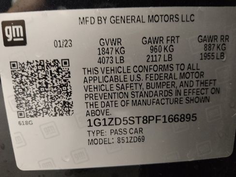 Used 2023 Chevrolet Malibu LT w/ Driver Confidence Package image 33