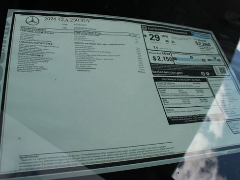 Certified 2026 Mercedes-Benz GLA 250 GLA 250 image 34