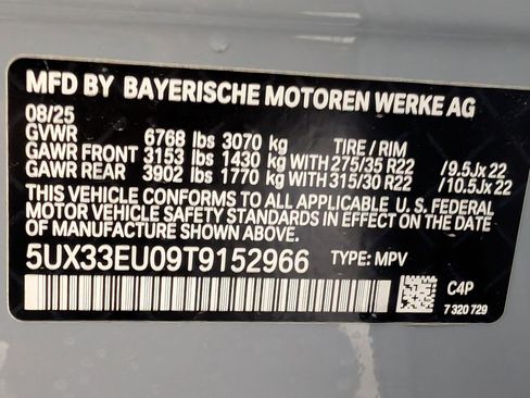 New 2026 BMW X5 M60i w/ Parking Assistance Package image 29