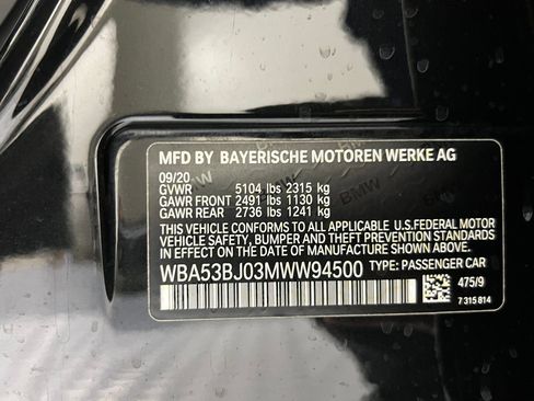 Used 2021 BMW 540i w/ M Sport Package image 19