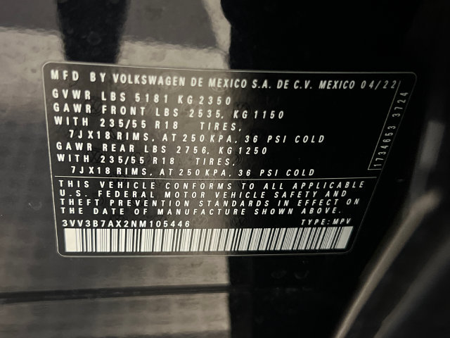 Used 2022 Volkswagen Tiguan SE FWD image 27