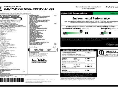 Used 2024 RAM 2500 Big Horn w/ Sport Appearance Package image 3