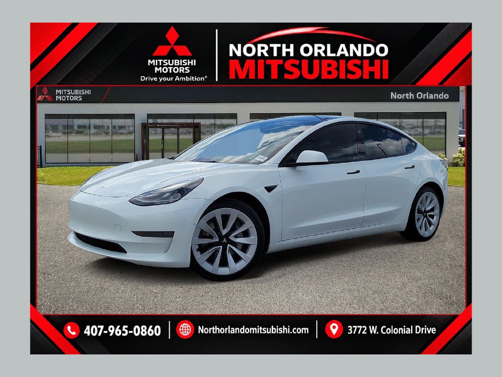 Used 2022 Tesla Model 3 Long Range AWD/4WD image 1