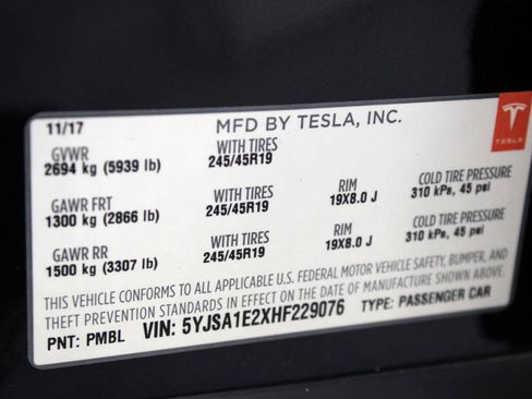 Used 2017 Tesla Model S 75D image 90