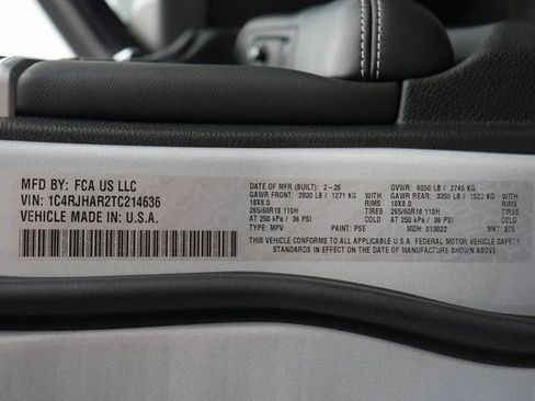 New 2026 Jeep Grand Cherokee Altitude image 28