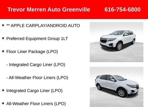 Used 2024 Chevrolet Equinox LT w/ LPO, Floor Liner Package image 19