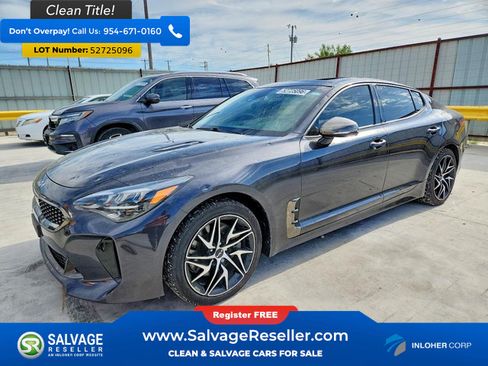 Used 2022 Kia Stinger GT-Line w/ Sun & Sound Package RWD image 1