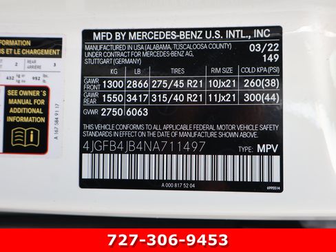 Certified 2022 Mercedes-Benz GLE 350 image 31