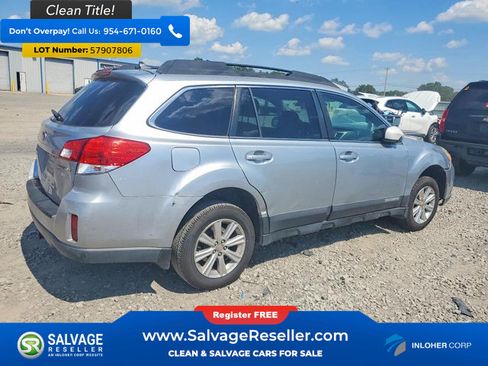 Used 2012 Subaru Outback 2.5i Limited AWD/4WD image 4