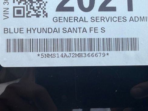 Used 2021 Hyundai Santa Fe SE FWD image 10