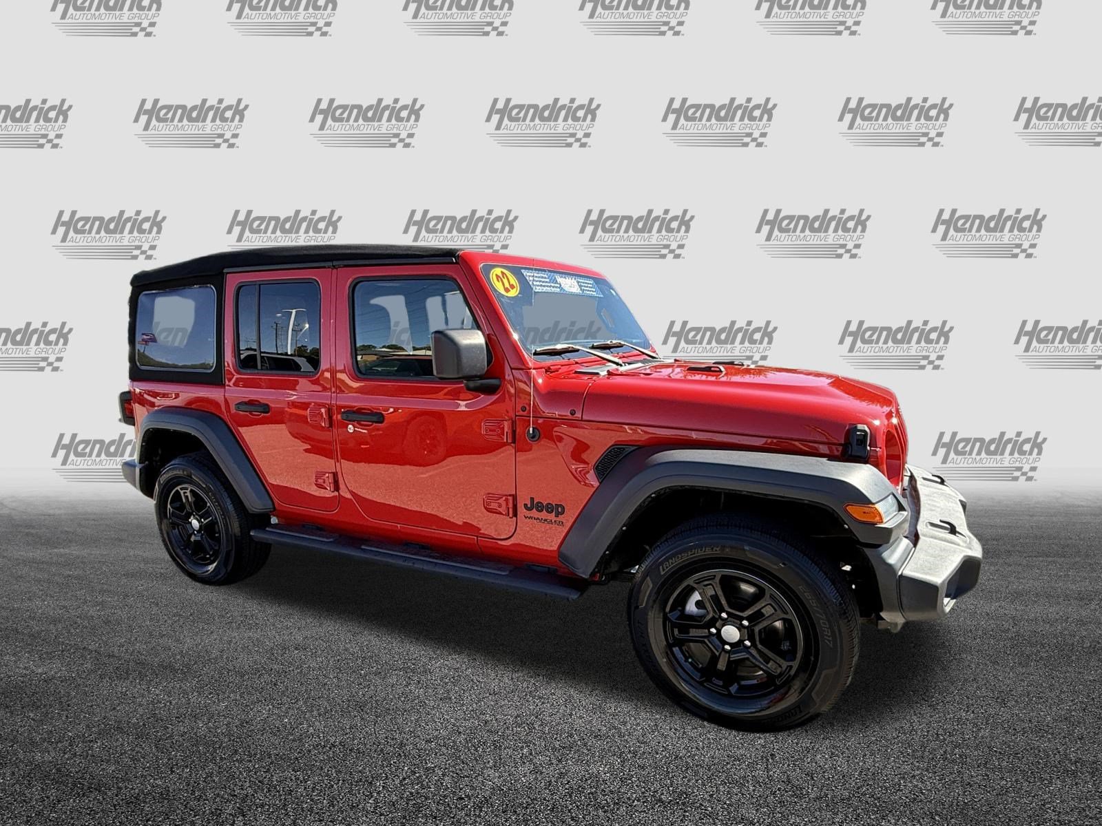 Used 2022 Jeep Wrangler Unlimited Sport AWD/4WD image 2
