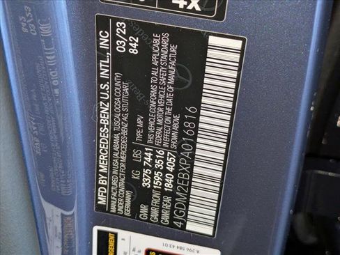 Certified 2023 Mercedes-Benz EQS 450+ 4MATIC SUV image 25