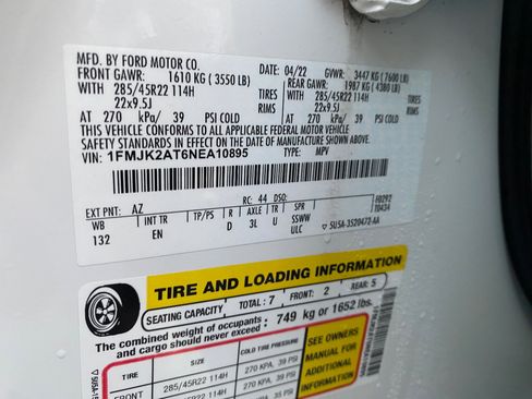 Used 2022 Ford Expedition Max Limited image 31