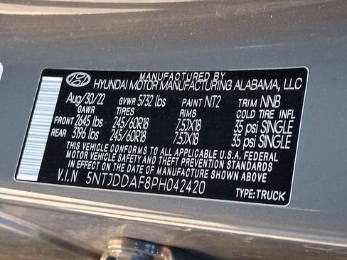 Used 2023 Hyundai Santa Cruz SEL Premium image 29