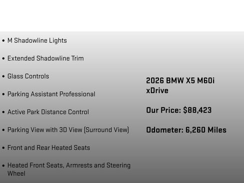 Used 2026 BMW X5 M60i image 27