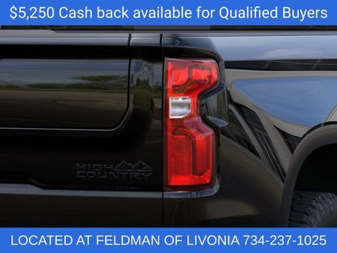 New 2026 Chevrolet Silverado 1500 High Country w/ Midnight Edition AWD/4WD image 11