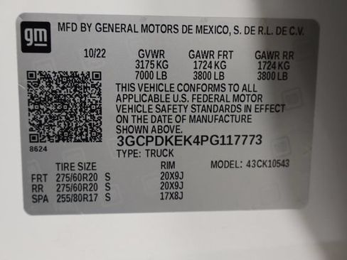 Used 2023 Chevrolet Silverado 1500 LT AWD/4WD image 35