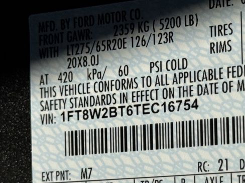 New 2026 Ford F250 Lariat w/ Black Appearance Package image 34