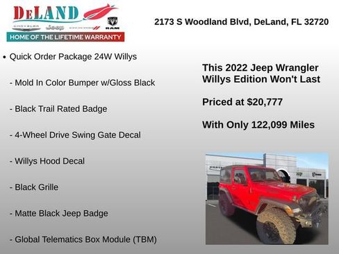 Used 2022 Jeep Wrangler Sport AWD/4WD image 4