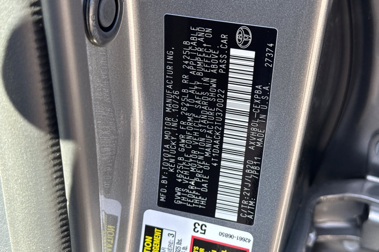 New 2026 Toyota Camry XSE FWD image 34
