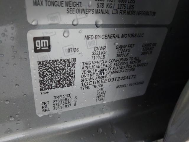 New 2026 Chevrolet Silverado 1500 RST w/ Dark Appearance Package AWD/4WD image 34