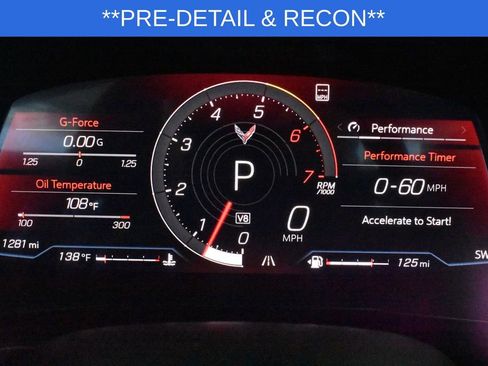 Used 2023 Chevrolet Corvette Stingray Premium Cpe w/ Z51 Performance Package RWD image 8